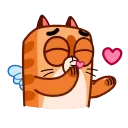Sticker from Cupid Kitty