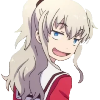 Sticker from @Anime_stickery Нао Томори