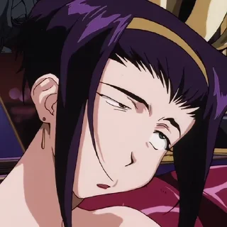 ❤️ emoji @Anime_stickery Faye Telegram sticker 14 of 25