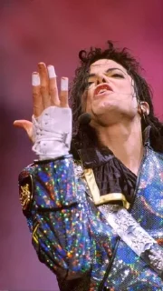 🌟 emoji Michael Jackson King Telegram sticker 11 of 59