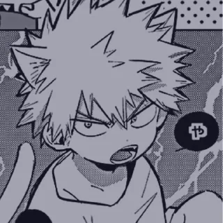 Sticker from Bakugou💥.