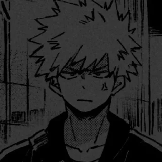 💥 emoji Bakugou💥. Telegram sticker 24 of 111