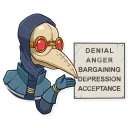 💁‍♂️ emoji Plague M. D. Telegram sticker 22 of 35