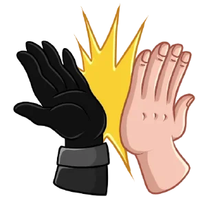 🤝 emoji blackg63 🦅 @blackg63 Telegram sticker 2 of 82