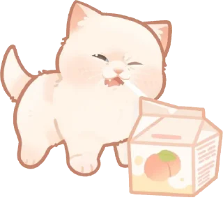 Sticker from Милые котики 🐱