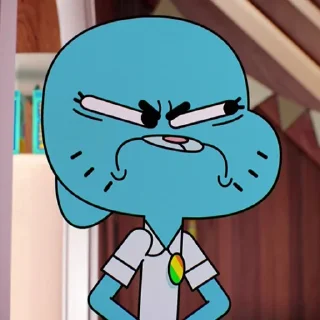 😠 emoji gumball Telegram sticker 15 of 53