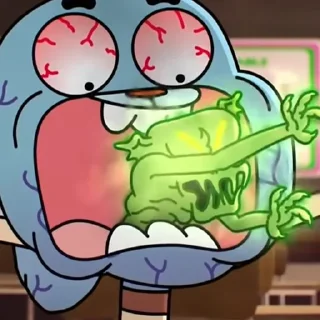 🤮 emoji gumball Telegram sticker 2 of 53
