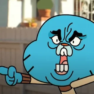 😠 emoji gumball Telegram sticker 18 of 53
