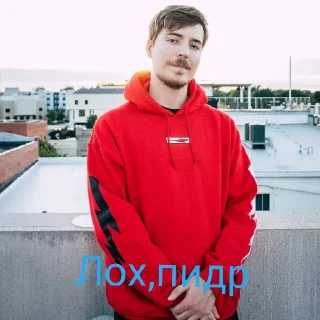 😄 emoji Мистер Бист Telegram sticker 3 of 50