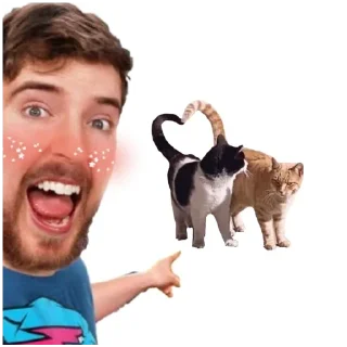 🥰 emoji Мистер бист 3 Telegram sticker 7 of 24