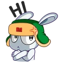 😠 emoji Mi Rabbit UA Telegram sticker 2 of 16