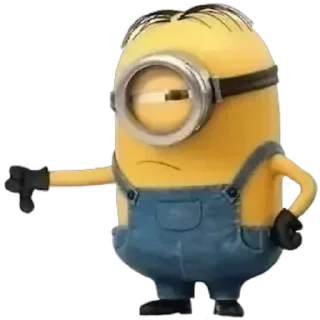 👎 emoji minions Telegram sticker 24 of 56