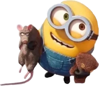 🐀 emoji minions Telegram sticker 11 of 56