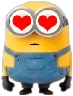 😍 emoji minions Telegram sticker 23 of 56