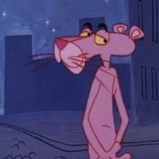 Sticker from Pink Panther @hehbaldezh