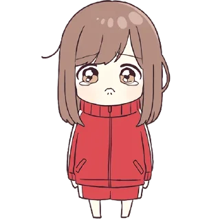 😢 emoji Jersey Chan Pt.7 @jp_stickers Telegram sticker 9 of 40