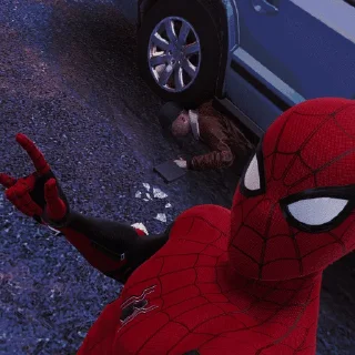 🕸 emoji spiderman Telegram sticker 18 of 19