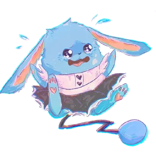 😭 emoji Pokemon Maids (@pomegranate_fox) Telegram sticker 5 of 25