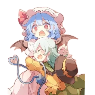 Sticker from Koishi super love🍀