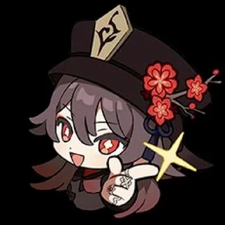 😉 emoji Genshin Impact Pack Telegram sticker 5 of 119
