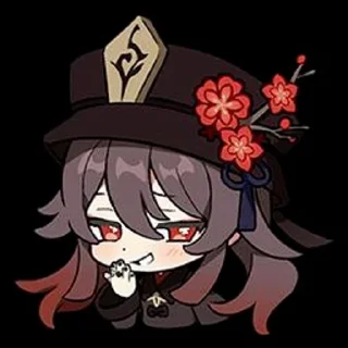 😏 emoji Genshin Impact Pack Telegram sticker 10 of 119