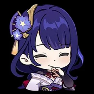 😊 emoji Genshin Impact Pack Telegram sticker 15 of 119