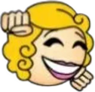 🌟 emoji Блондинка Telegram sticker 8 of 25