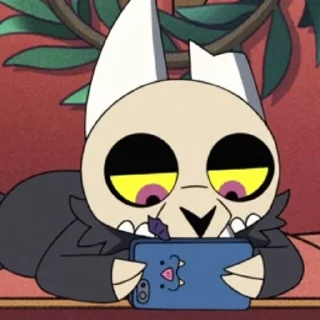 Sticker from King Clawthorne. ⟩ @luzura_qx