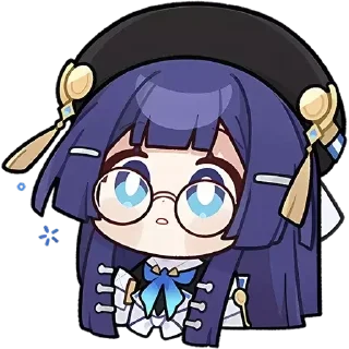 😨 emoji Chibi | @honkaistarmedia Telegram sticker 19 of 64