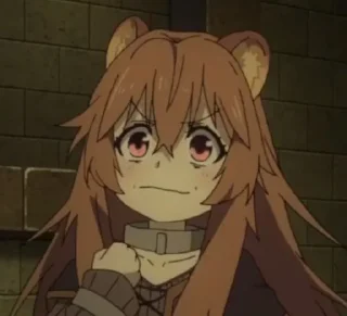 ✊ emoji Raphtalia❤️ Telegram sticker 6 of 20