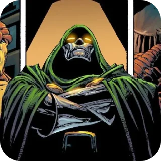 Sticker from Dr. Doom • @Earth928B
