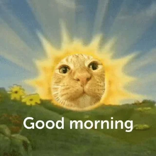 ☀️ emoji memcats Telegram sticker 5 of 120