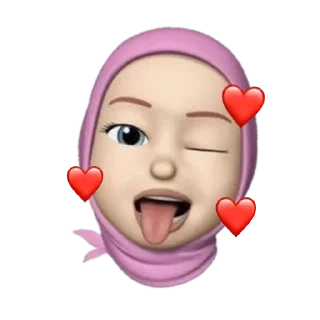 🥰 emoji @Muslimanistan_Tv 🦋🌸 Telegram sticker 8 of 25