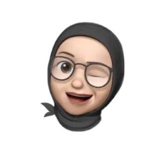😉 emoji @Muslimanistan_Tv 🦋🌸 Telegram sticker 9 of 25