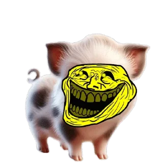 🐷 emoji живность ебаная Telegram sticker 20 of 37