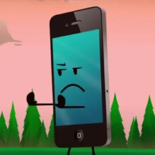 😐 emoji MePhone Inanimate Insanity Telegram sticker 17 of 104