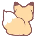 😒 emoji foxes bff ➜ @kotletovvemoji Telegram sticker 23 of 40