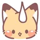 😅 emoji foxes bff ➜ @kotletovvemoji Telegram sticker 15 of 40