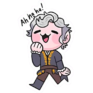 😆 emoji Baldur's Gate 3 UA Telegram sticker 13 of 99