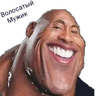 😄 emoji Скала Джонсон Telegram sticker 12 of 13