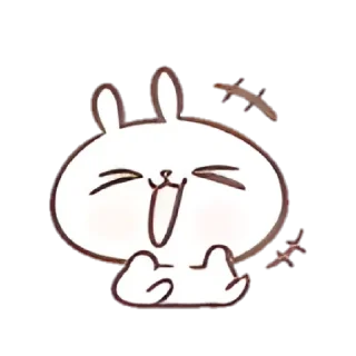 🤍 emoji ⌁ ꒰ ິ◞ ◟꒱ິ 1 маршмэллоу ෆ @hugswcots Telegram sticker 5 of 40