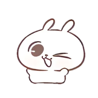 🤍 emoji ⌁ ꒰ ິ◞ ◟꒱ິ 1 маршмэллоу ෆ @hugswcots Telegram sticker 2 of 40