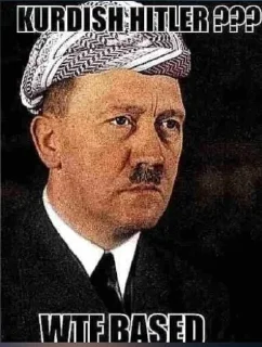 Sticker from Kurdish NS front