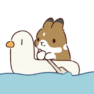 😊 emoji ˚✧₊ Rabbits 🐇  ⁎⁺✧༚ Telegram sticker 5 of 120