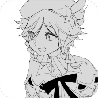 🍃 emoji Venti Telegram sticker 17 of 63