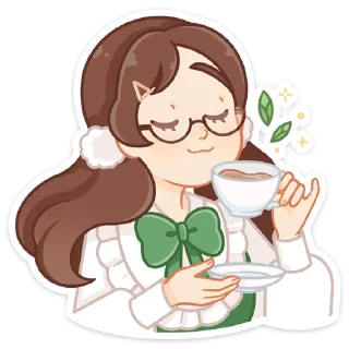 ☕️ emoji Долорес (@TgSticker) Telegram sticker 5 of 48