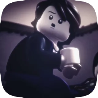 Sticker from garmadon! cr: j1kusha