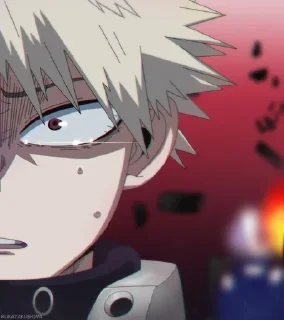 💥 emoji (( 💥 ) Bakugou > @Swczx Telegram sticker 12 of 43