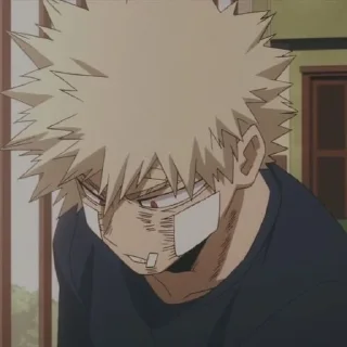 🌟 emoji (( 💥 ) Bakugou > @Swczx Telegram sticker 9 of 43