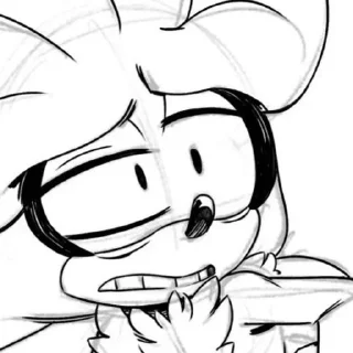 🌟 emoji БОЛЬШЕ ⇨ @CLOOBHUB СИЛЬВЕР СОНИК СТИКЕРЫ ТЕЛЕГРАМ Telegram sticker 19 of 37